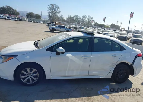 2022 Toyota Corolla Le from USA, damaged, VIN JTDEPMAE3N3015701